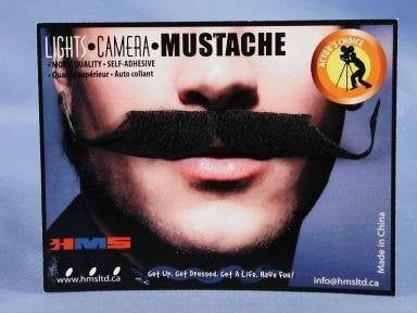 Ambassador Moustache Grey