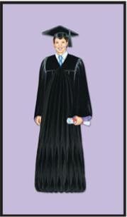 13&quot; Boy Graduate Centerpiece