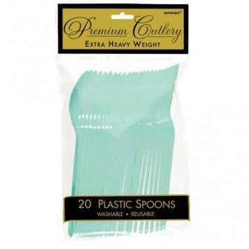 Robin&#39;s Egg Blue Premium Spoons (20)