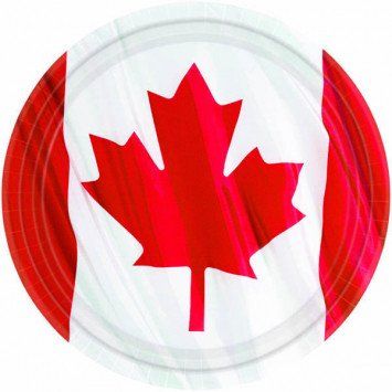 Waving Flag Dessert Plates