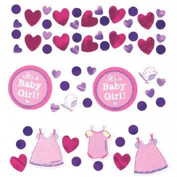 Shower With Love Girl Value Confetti