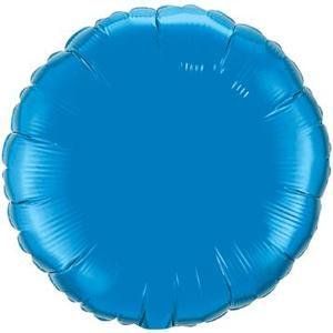 Sapphire Blue Round 18&quot; Mylar Balloon