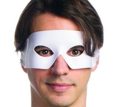 Superhero White Mask