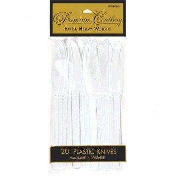 Frosty White Premium Knives (20)