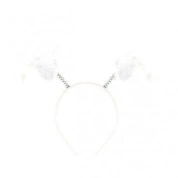 White Pony Tail Headband