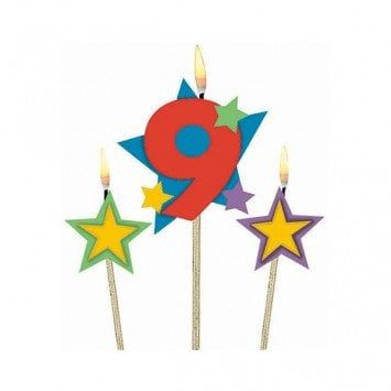 #9 Decorative Pick Candles
