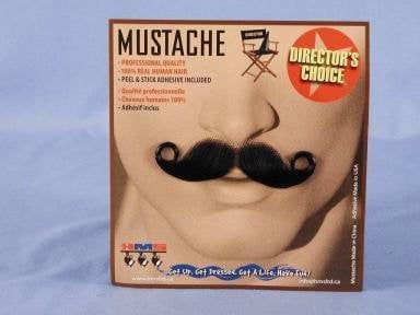 Barbershop Brown Moustache