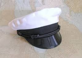 Captain Hat with Gold Leaf