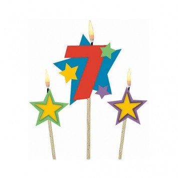 #7 Decorative Pick Candles