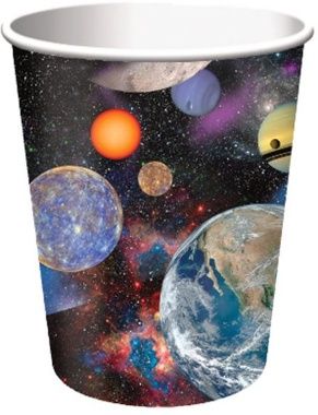Space Blast Paper Cups 9oz (8)