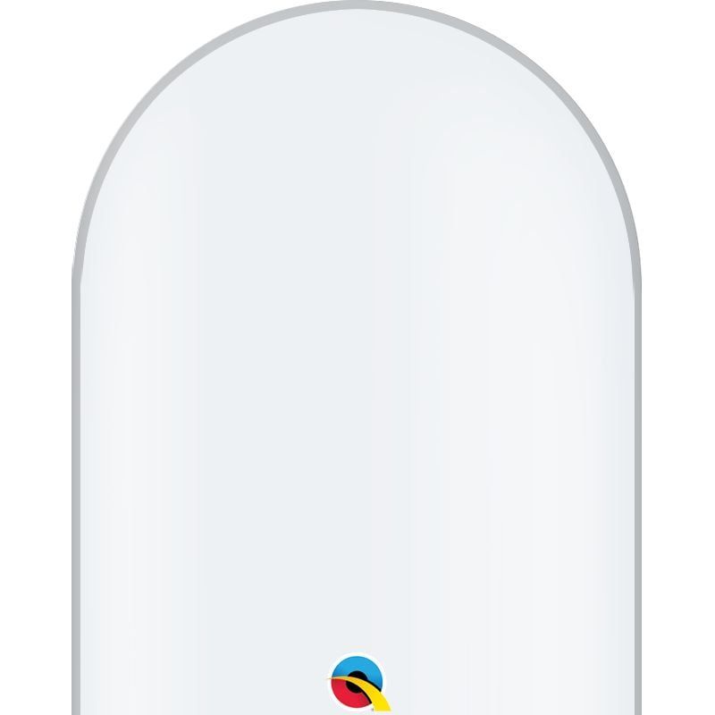 350Q Diamond Clear Balloon 1 Dozen Flat