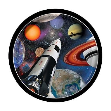 Space Blast 9&quot; Dinner Plate (8)