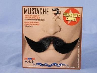 Elegant Black Moustache