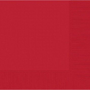 Apple Red Beverage Napkins (20)