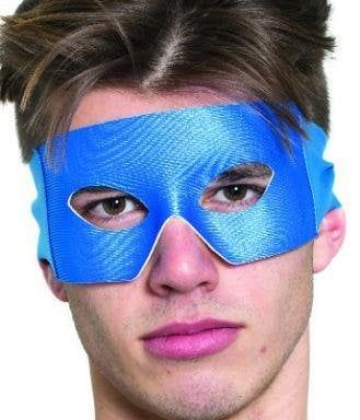 Superhero Blue Mask
