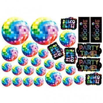 70&#39;s Mega Value Pack Cutout Assortment