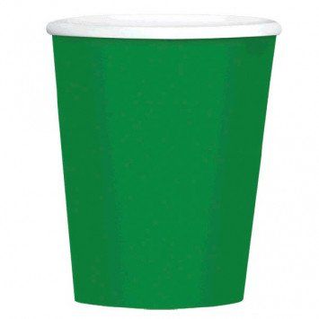 Festive Green 9oz Paper Cup (8)