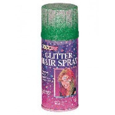 Hairspray Green Glitter