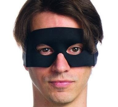 Superhero Black Mask
