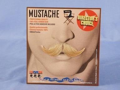 Debonair Grey Moustache