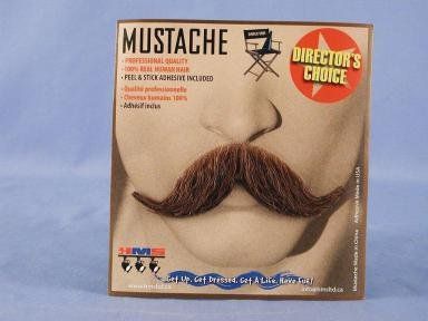 Old West Black Moustache