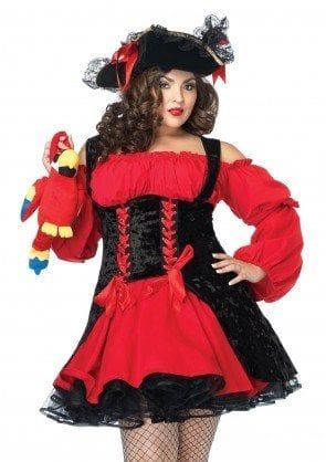 Vixen Pirate Wench Plus Size 3X/4X Costume