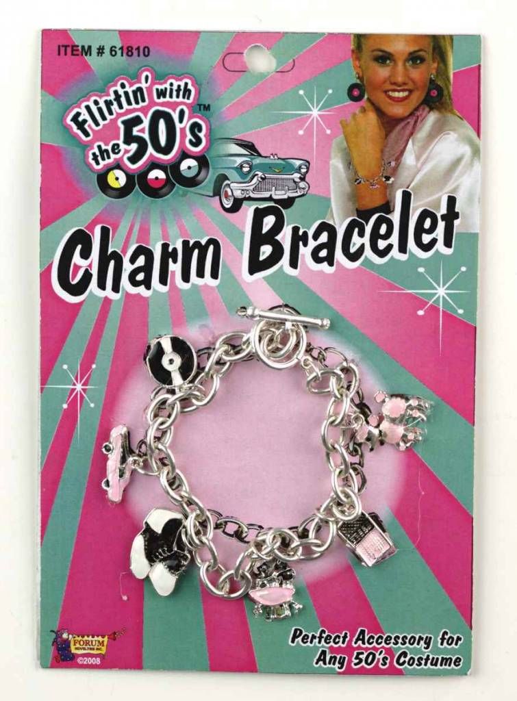 50&#39;s Charm Bracelet