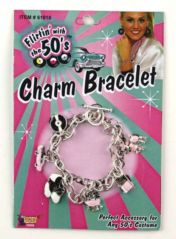 50&#39;s Charm Bracelet
