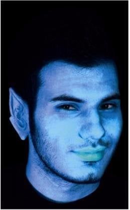 Blue Alien Ears
