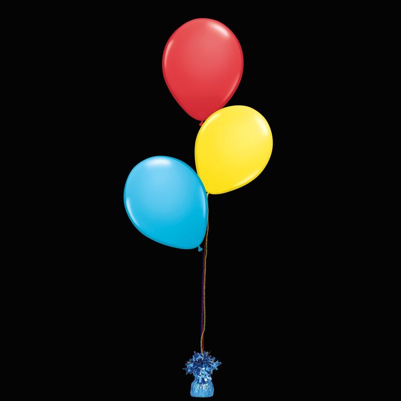3 Balloons to a Weight Not-Treated