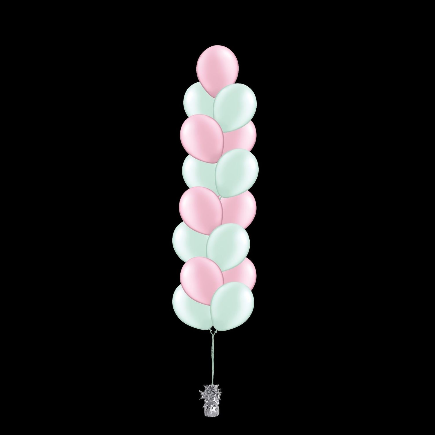15 Balloons to a Weight Not-Treated