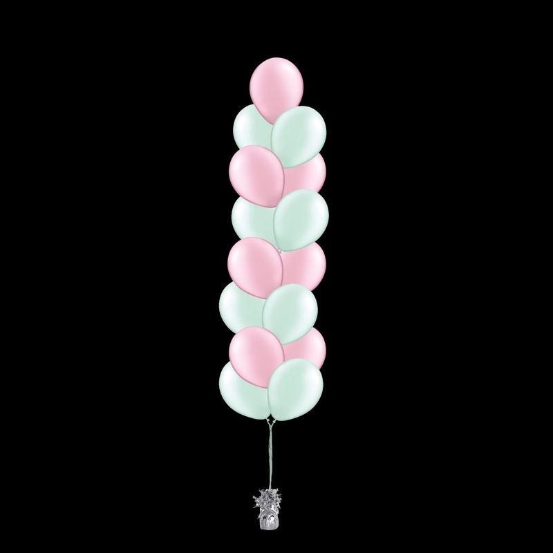 15 Balloons to a Weight Not-Treated