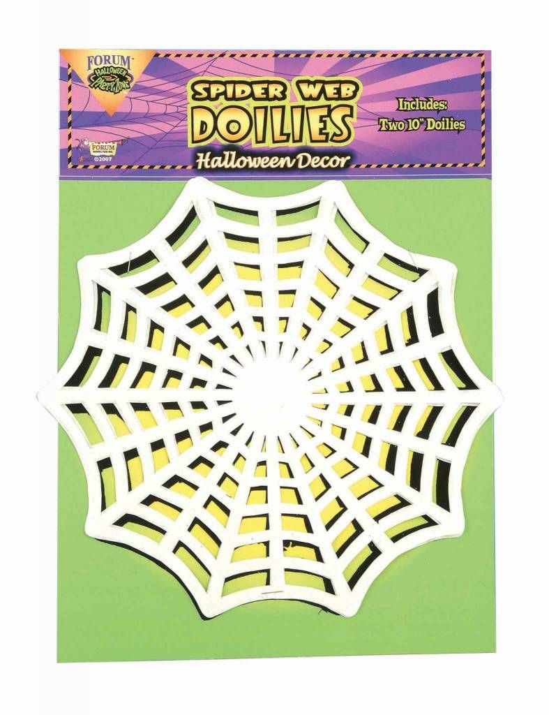 Spider Web Doilies 10.5&quot;