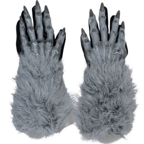 16&quot; Werewolf Gloves Grey