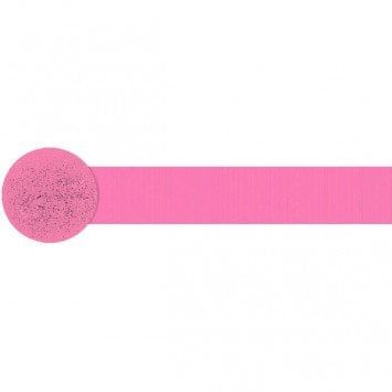 Bright Pink Crepe Streamer 81&#39;