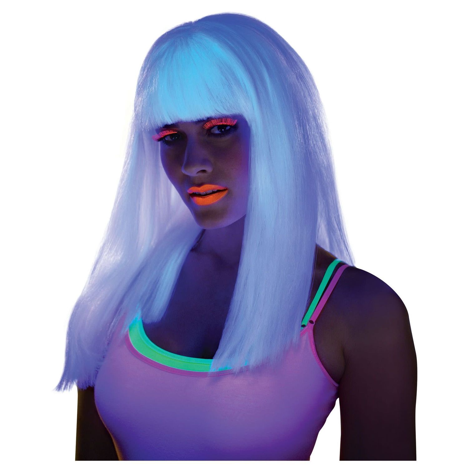 Glow In The Dark Electra Wig