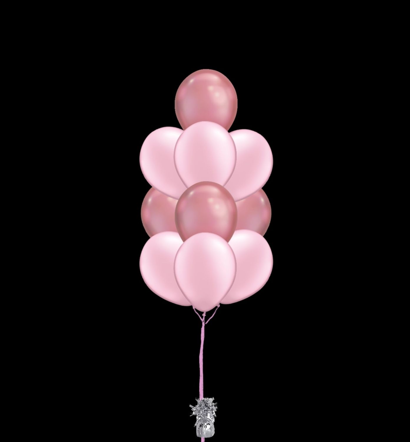 10 Balloons to a Weight Treated