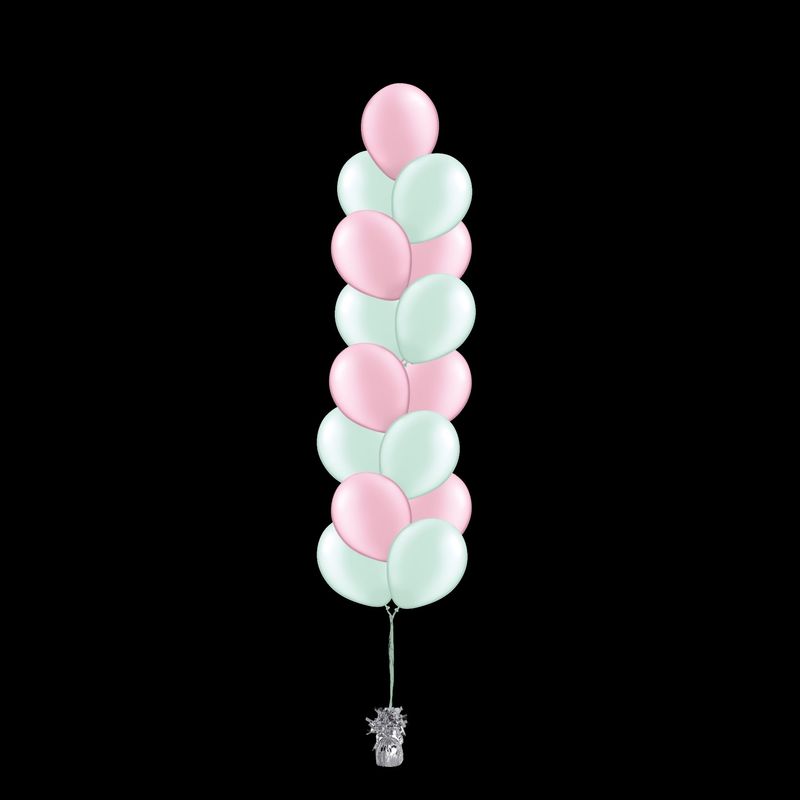 15 Balloons to a Weight Treated