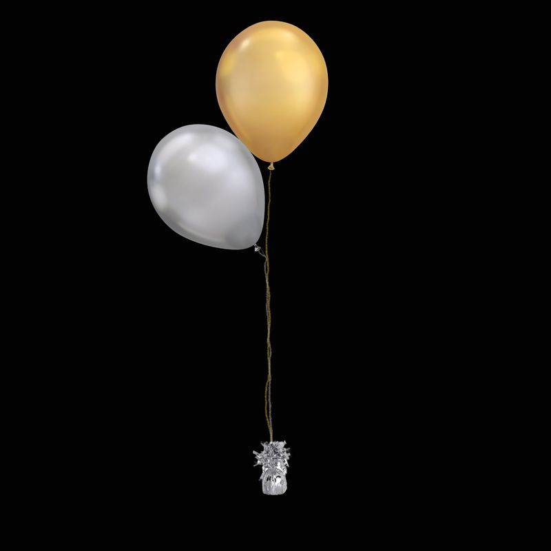 2 Balloons to a Weight Treated