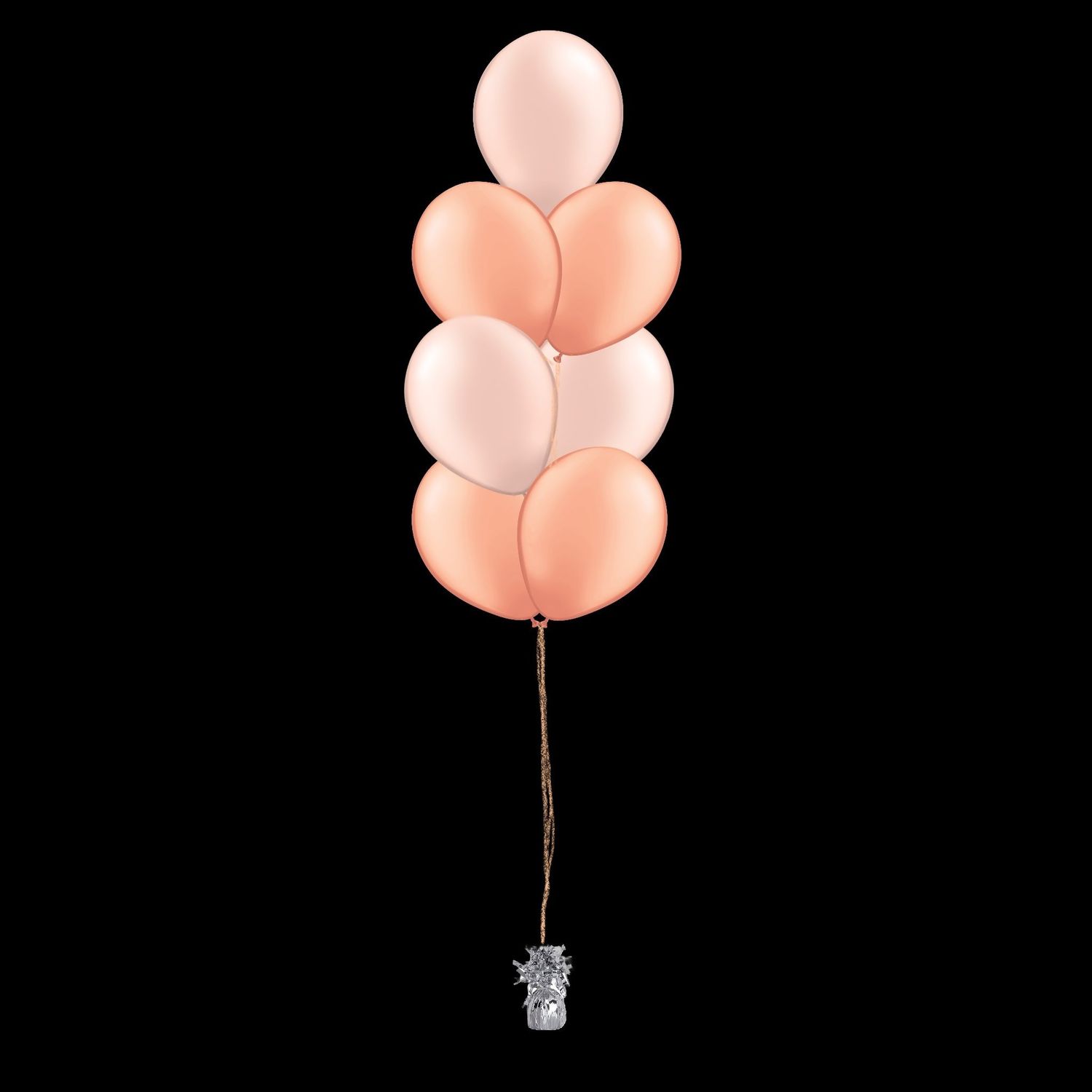 7 Balloons to a Weight Not-Treated