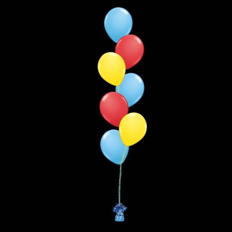 12 Balloons to a Weight Treated