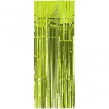 Metallic Door Curtain Kiwi 3&#39; x 8&#39;