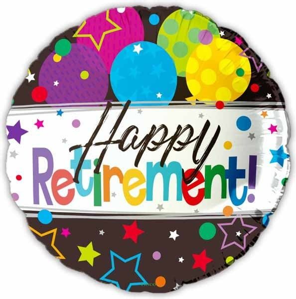 Happy Retirement 18&quot; Mylar Balloon