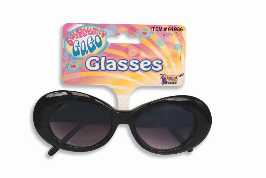 Mod Black Glasses