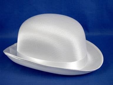 White Derby Hat