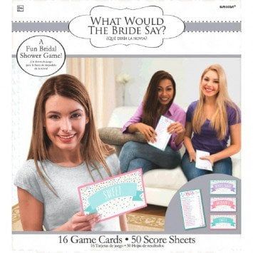&quot;What Would the Bride Say?&quot; Bridal Shower Game