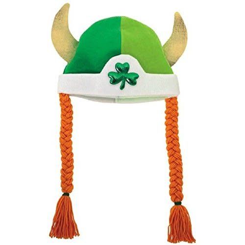 St Patricks Irish Viking Hat