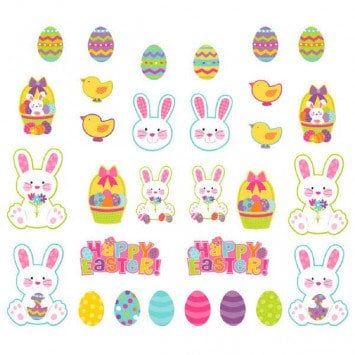 Easter Mega Value Pack Cutouts