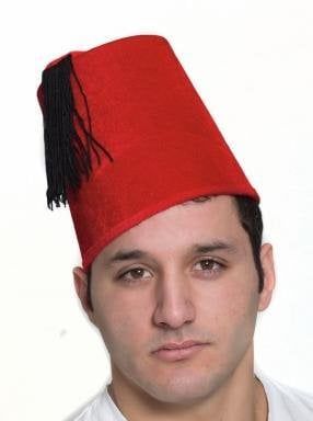 Red Fez Hat