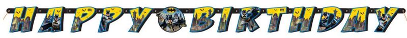 Batman Birthday Banner